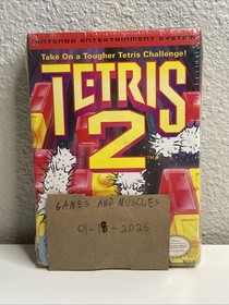 Tetris 2 (NES) Nintendo Entertainment System Factory Sealed REV-A