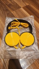 Eduvy Core Yellow Classroom Headphones 3.5mm Gold-Plated Jack 4ft Cord NEW