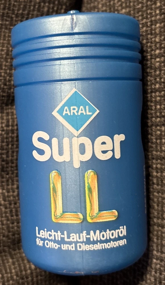 Vintage ARAL Super LL Spardose – Tankstellen Werbung 80er/90er – Retro