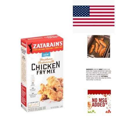 Authentic Southern Buttermilk Chicken Fry Mix - 9 Oz for Flavorful Cooking