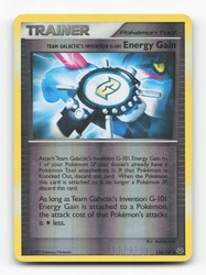 Team Galactic's Invention G-101 Energy Gain Reverse Holo #116