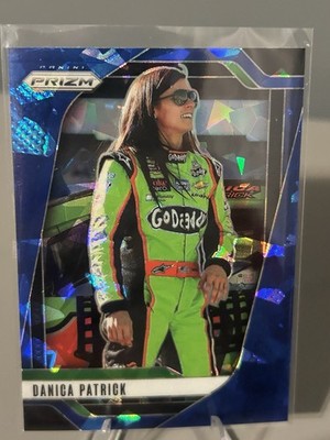 2025 Prizm Racing Danica Patrick Blue Cracked Ice 