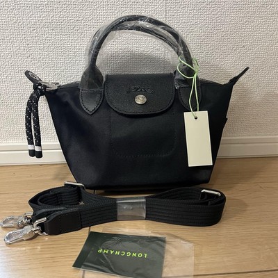 LONGCHAMP Le Pliage Energy XS Black Nylon New From japan | eBay