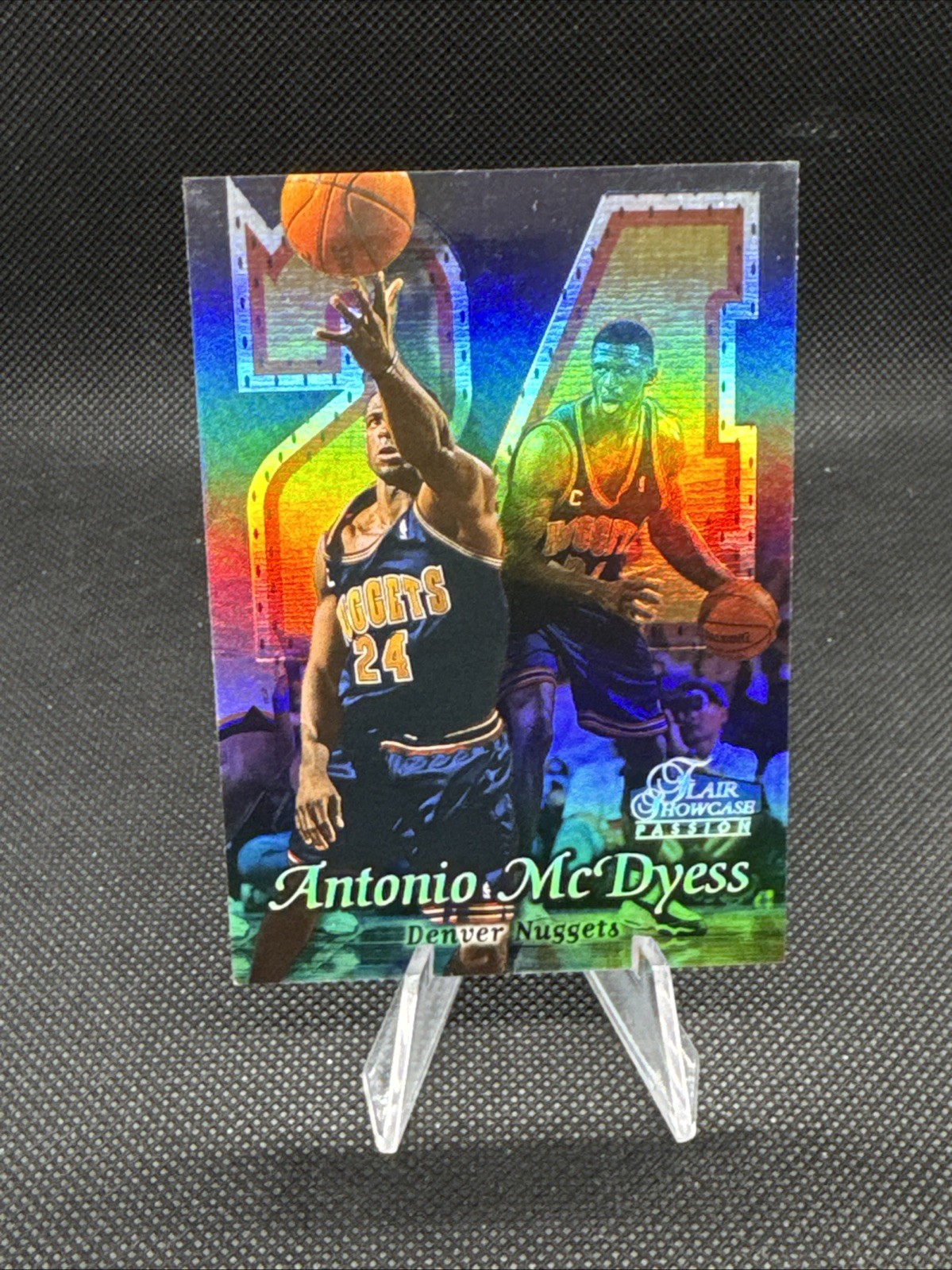 1998-99 Flair Showcase Antonio McDyess Row 2 Seat 27 Denver Nuggets