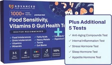 AFIL Premium 1000+ Upgraded Items Test Kit, Food Sensitivity Test Kit