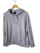 Nike One Therma Fleece Training Hoodie Sweatshirt Light Purple Women s L