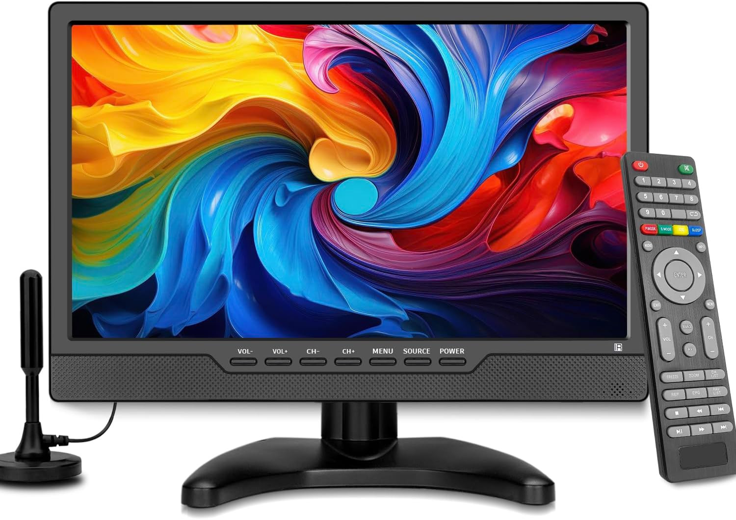14 Inch LED HD Tv,Portable Small Television with HDMI Input,Built-In Digital Tun