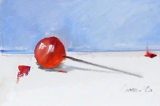 CANDIES Still Life Oil painting  UKRAINE 4x6