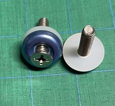 Wakeboard Fin Washer Set Of Two 1 Inch Fin Screws - Blue