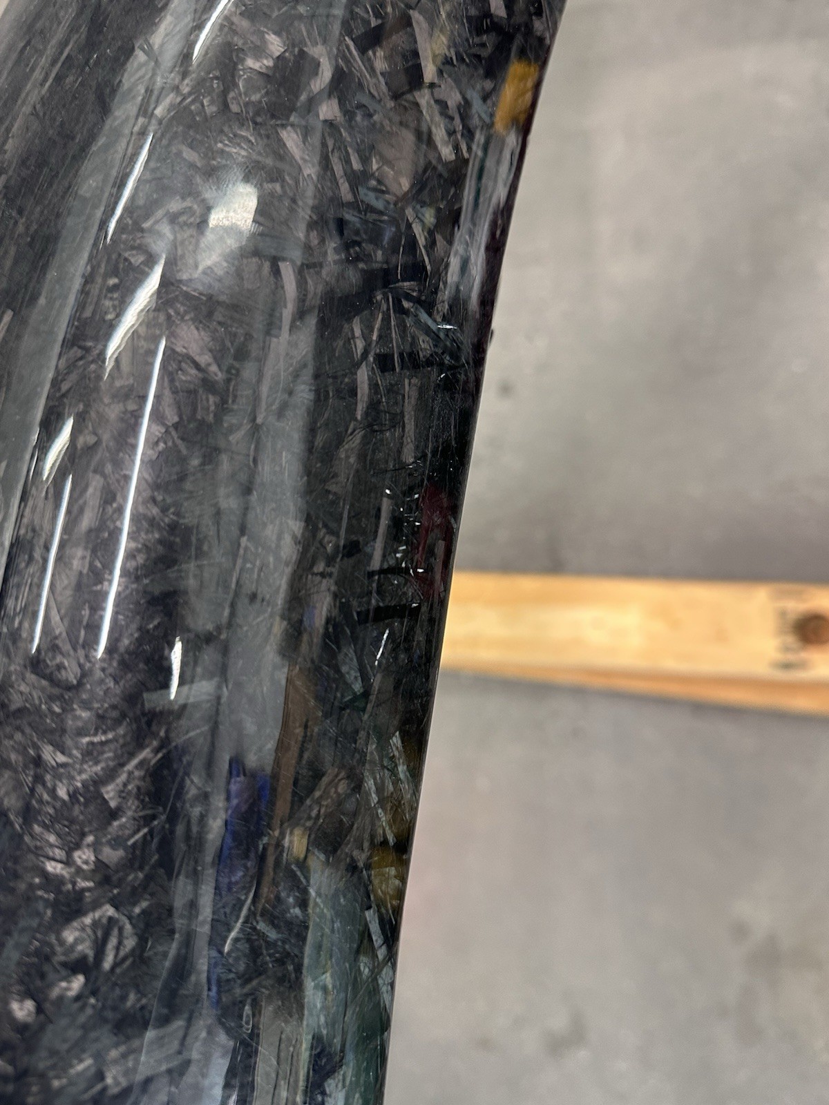 McLaren 720s Front Bumper Carbon Forged Carbon ( Minor Damage )