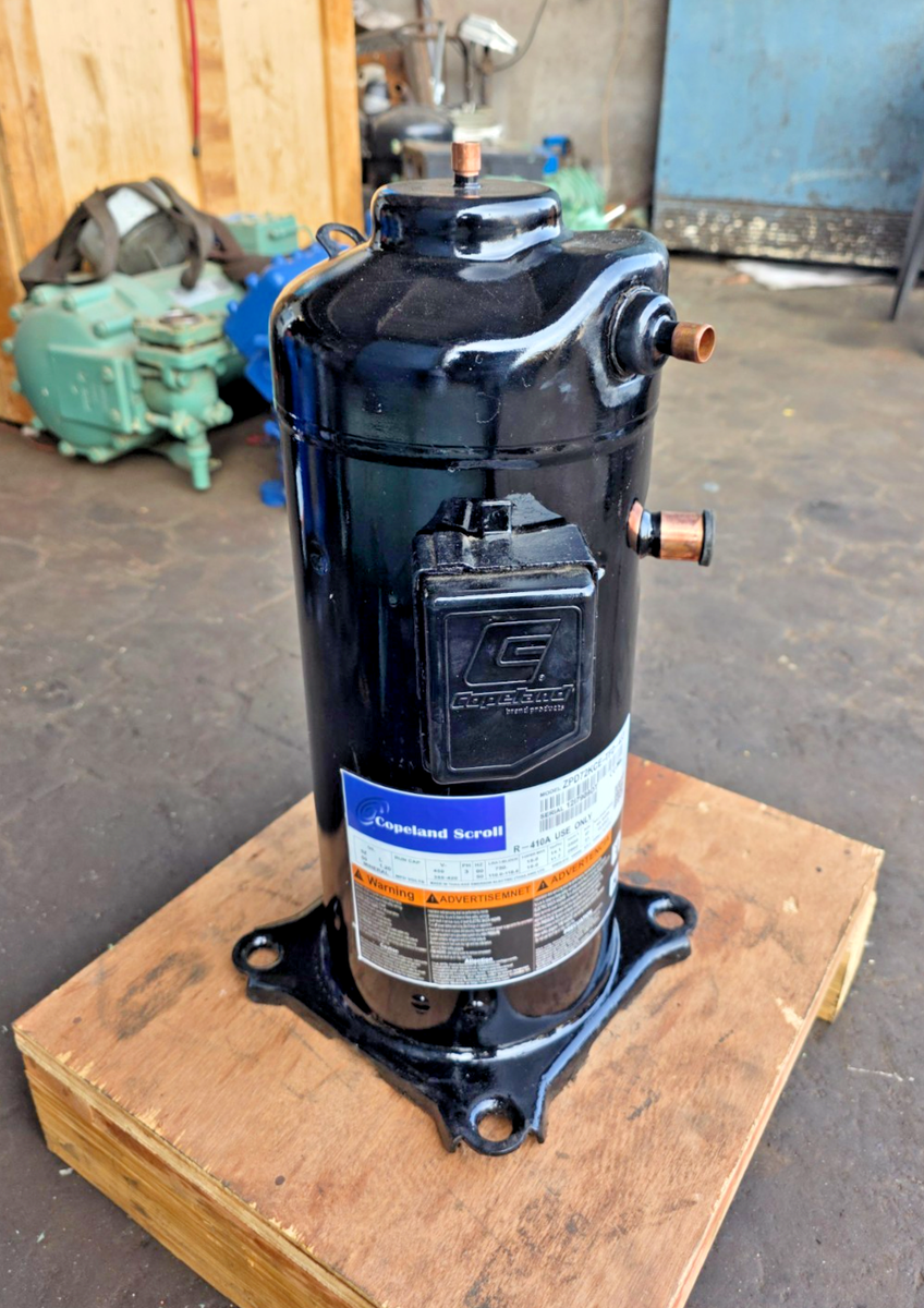 COPELAND SCROLL COMPRESSOR ZPD72KCE-TFD-433 R410A NEW | eBay