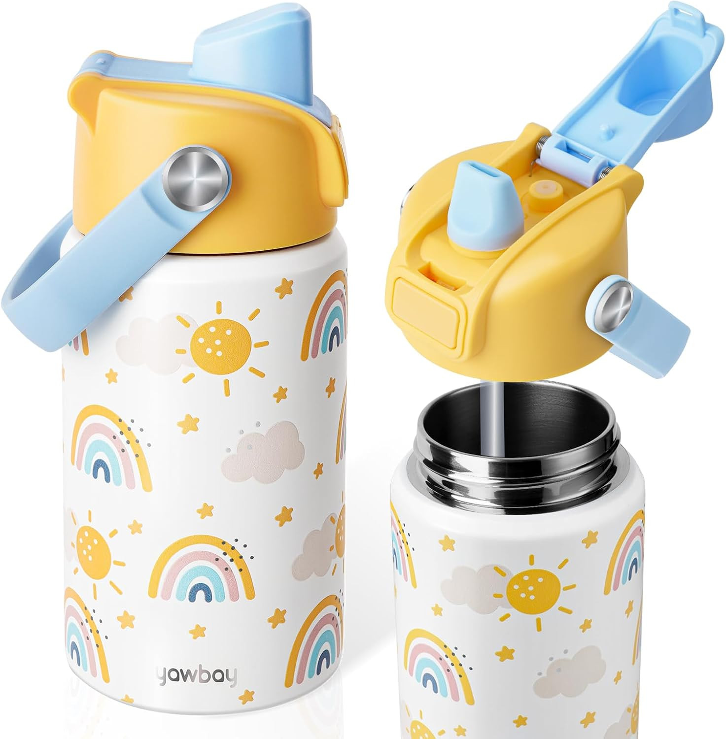 For School 12 Oz,insulated Stainless Steel Water Bottle For 