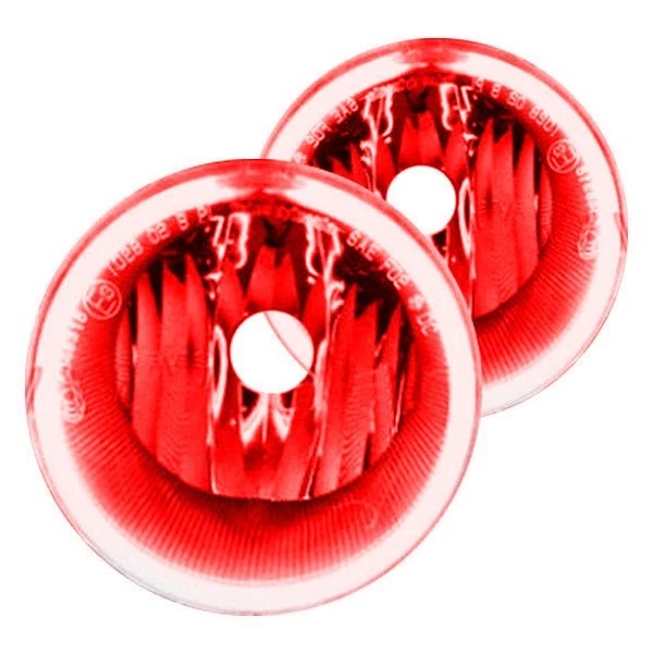 LED Fog Lights Halo Ring Lights Red For 2003-2010 Hummer H2 Foto 3 de 4