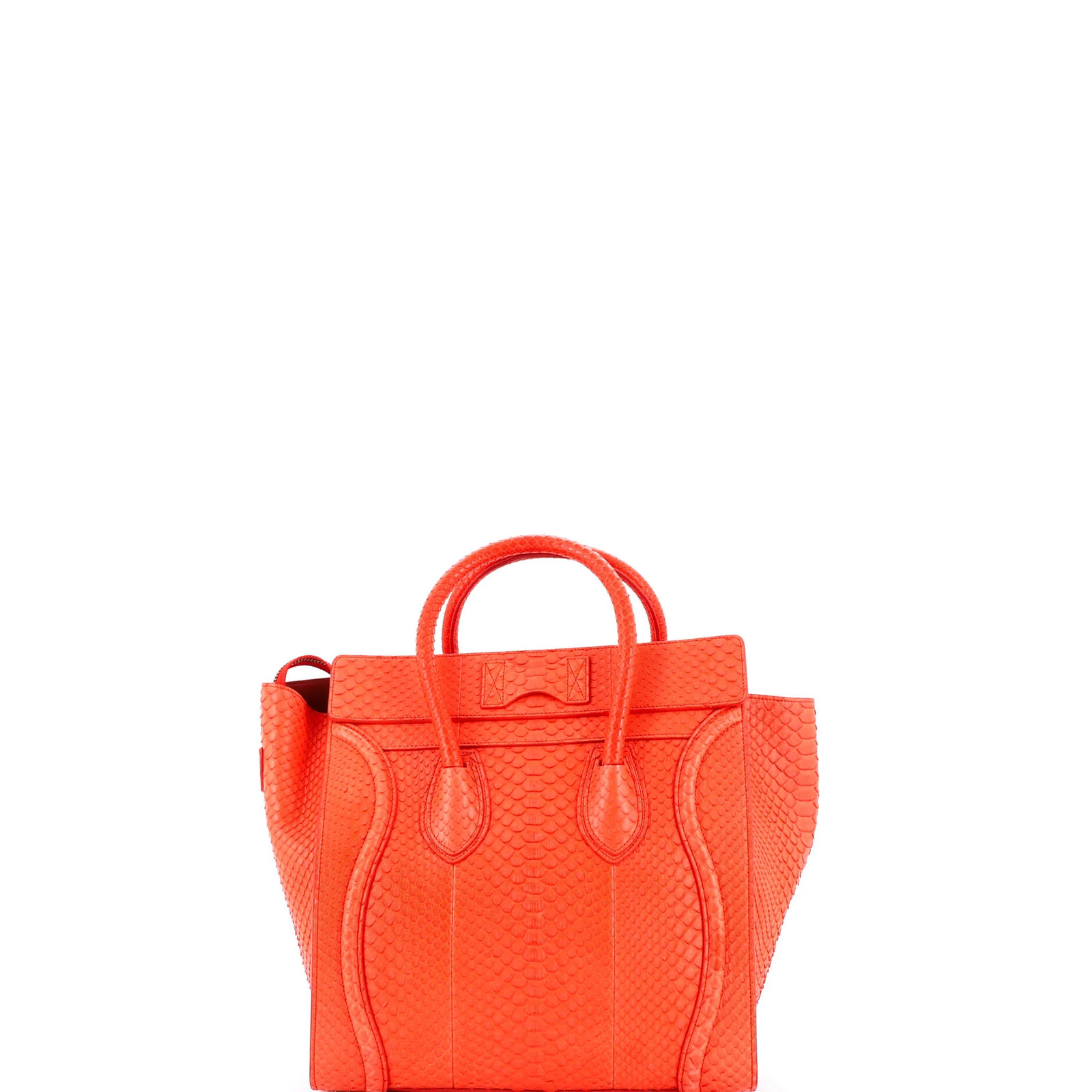 Celine Luggage Bag Python Mini - image 3