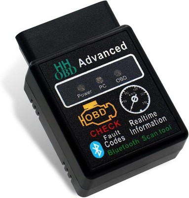 Car Bluetooth OBD2 Diagnostic Tool, ELM327 V2.1 Code Reader for Real-time Monito