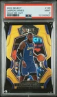 2022 Panini Select Basketball Gold Die Cut LeBron James #126 PSA 9