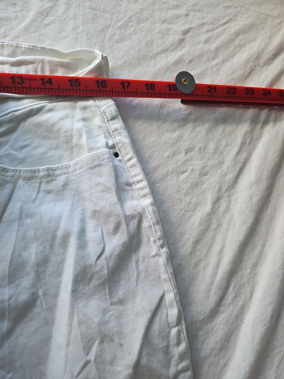 Lee Easy Fit White Cropped Straight Leg Jeans  362 image 4