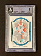 2023-24 National Treasures #100 Brandon Miller Emerald #'d 5/5 RC