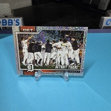 2026 Topps Series 1 Celebration Detroit Tigers Team Card Confetti Foil #262