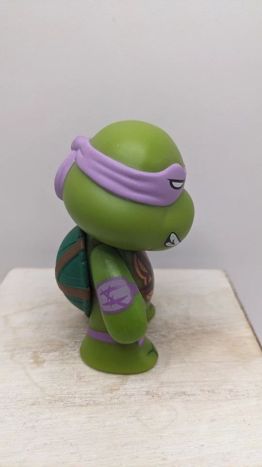 Figura de vinilo 2014 Viacom Kidrobot TMNT Teenage Mutant Ninja Turtles Donatello 3" Foto 4 de 4