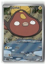 Stunfisk 118/086 Illustration Rare SV: White Flare Pokemon Holofoil Near Mint on eBay