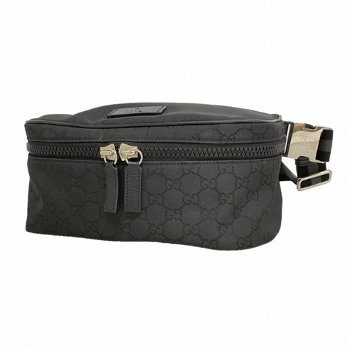 Gucci Bag/Waist Bag GG Nylon 449182 Black Men's Women's GZl1j4s4