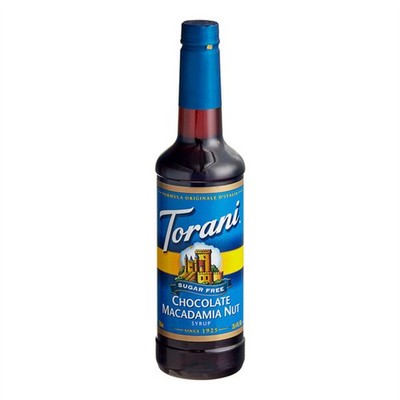 Torani Sugar-Free Chocolate Macadamia Nut Flavoring Syrup 750 mL 880536271