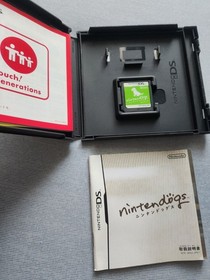 Nintendogs Shiba & Friends Nintendo DS  Japan nds Japanese