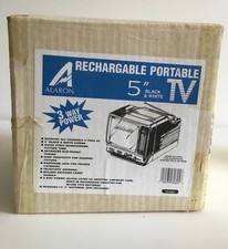 Alaron 5 Inch Black And White Portable TV NIB NEVER OPENED