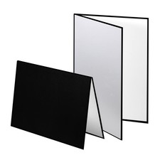 3 in 1 Photography Reflector Cardboard, 12 x 8 inch Folding Light Diffuser Bo...