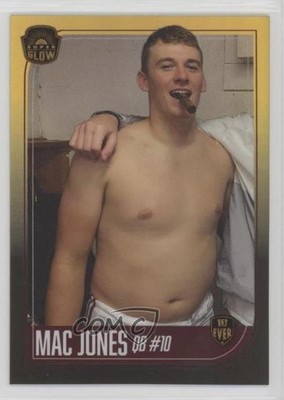 2021 Super Glow Sports Inaugural Edition 1st Ever 27/50 Mac Jones Rookie RC 1g0v