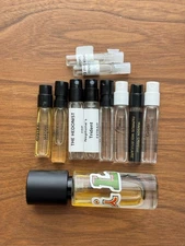 Fragrance Sample Lot Ex Nihilo Sospiro Il Padrino MFK Argos Neptunes