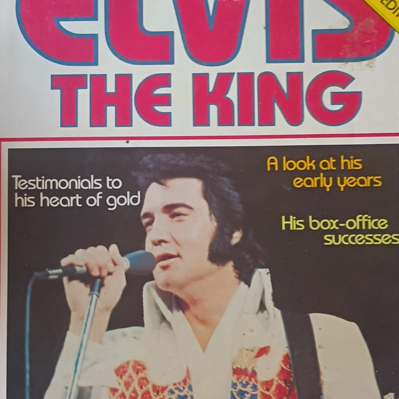 Elvis The King 1977 Collector's Edition Illustrated Magazine Early Years