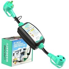 RV Surge Protector  Surge Protector for RV w/Voltage Protection  30 Amp