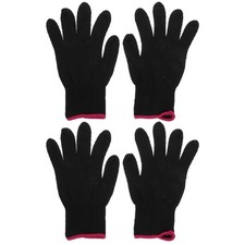4 Pcs Heat Resistant Gloves Cotton Heat Proof Gloves For Hair Styling Use