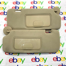 2008 - 2010 Saturn Vue 12 - 15 Captiva Sun Visors Set Pair Beige Oem