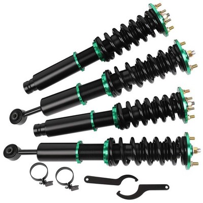 Height Adjustable Coilover Lowering Kit Honda Accord 03-07 Acura TSX 04-08 Green