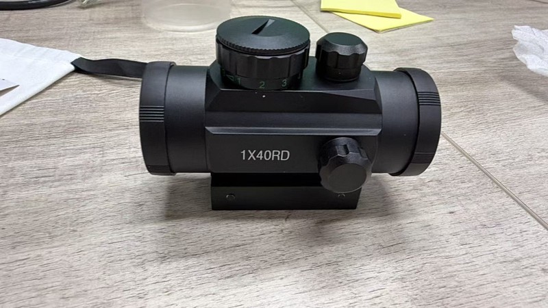 1x40 Tactical Optics Red Green Dot Sight Scope Picatinny 11mm/20mm Rail Mount