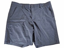 40 x 9" INSEAM - GREY - Wrangler Men's Performance Stretch Utility Cargo Shorts