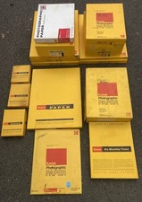 LOT 50 Sheets of Kodak Photographic Paper Polycontrast F Rapid NOS 8x10 11x14