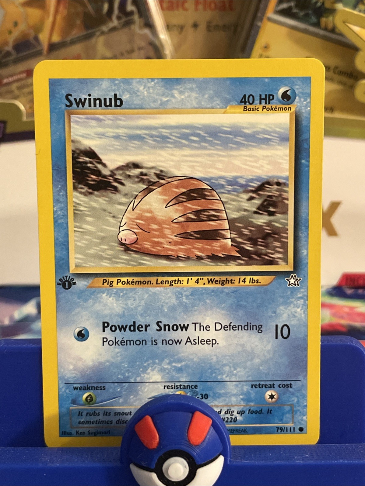 1st Edition Swinub 79/111 - Neo Genesis - NM/MT