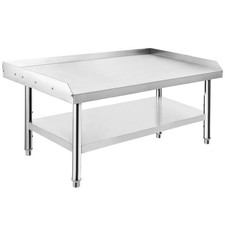 GarveeTech Stainless Steel Equipment Grill Stand Table | 48"x30"x24" | 1000 Lbs