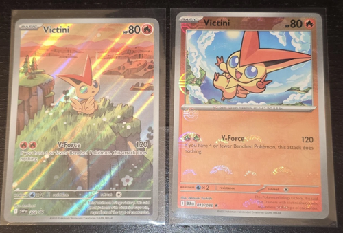 Victini 208 Pokémon TCG SV: Scarlet & Violet Promo Karten & Pokeball Fresh