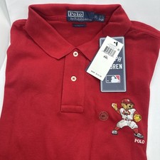 Ralph Lauren Polo Red Shirt St Louis Cardinals  XXL New With Tag Authentic Bear￼