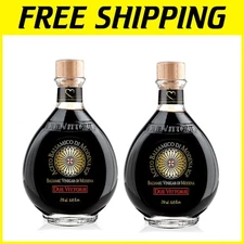 All-Natural Oro Gold Balsamic Vinegar of Modena - 250ml - Ideal for Gifting