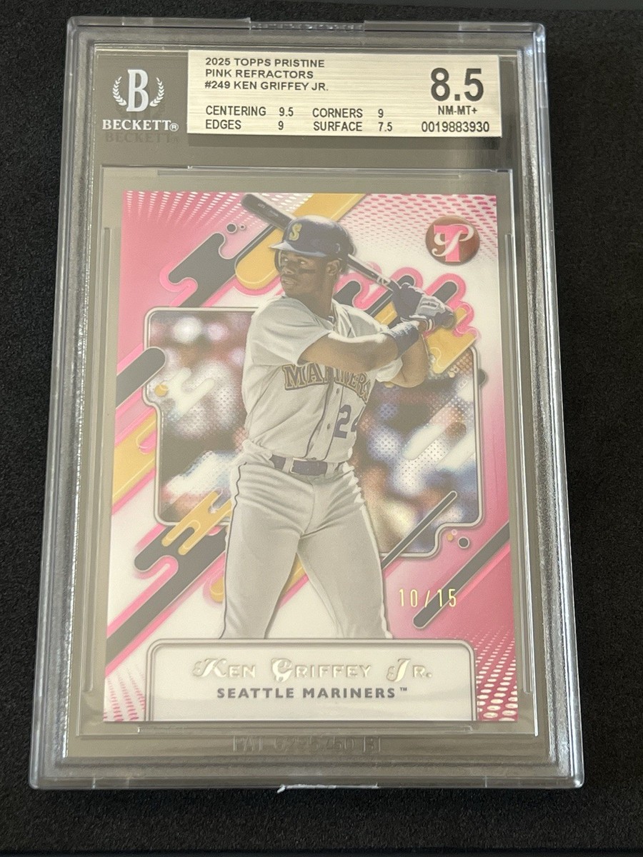 🔥🔥⚾️2025 TOPPS PRISTINE PINK REFRACTORS KEN GRIFFEY JR