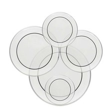 Professional 12" 13" 14" 16" 22" PET Drum Heads Drum Skin w/ Dot Set Clear