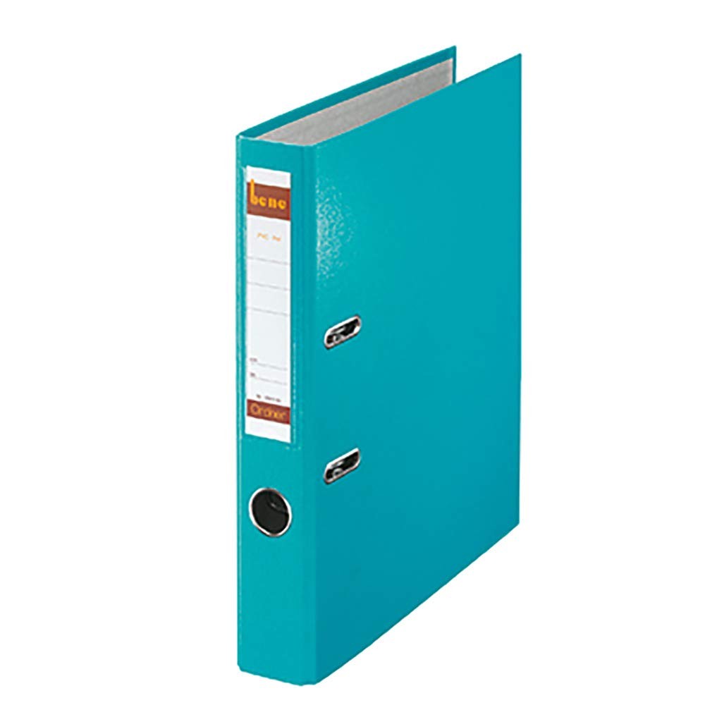 Bene 291600TÜ No. 1 Plastic A4 Lever Arch File   Turquoise