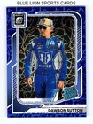 2026 Donruss Optic Nascar Rated Rookie Blue Velocity Prizm #100 DAWSON SUTTON RC