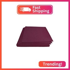 Jtnohx 3mm Thick Felt Fabric, Stiff Felt Sheets, 12" X 12" Fabric Square for Cra